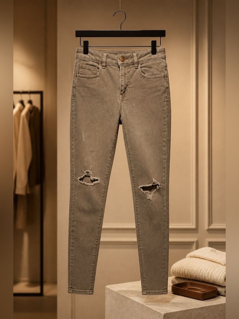 American Eagle Super Super Stretch Jegging Crop S4